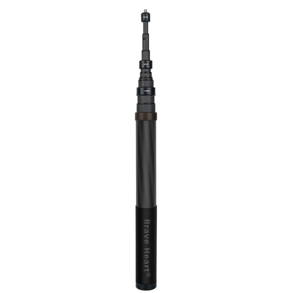 Palo para selfies INKSOON Extended Edition True Carbon Fiber de 3 m