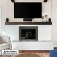 thumbnail image 6 of UniFlame "Roman" Bi-fold style Fireplace Doors with Smoke Tempered Glass, 6 of 8