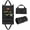 Black, variant on Morrowind Small Roll-Up Tool Bag, 5-Pocket Waterproof Organizer with Heavy-Duty Zipper, Green