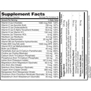 Snap Supplements Women's Daily Multivitamin with Vitamins and Minerals, 60 Capsules, Dietary Supplement for Adults, Easy-to-Use Capsule Format, Designed for daily nutrition and energy support