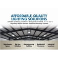 thumbnail image 4 of WareLight Condor Premium 2FT LED High Bay 155W, 21080Lms, Selectable 4000K/5000K LED Shop Lights, Industrial Grade High Bays, UL/DLC Listed, 100,000 Hour Life, 4 of 11