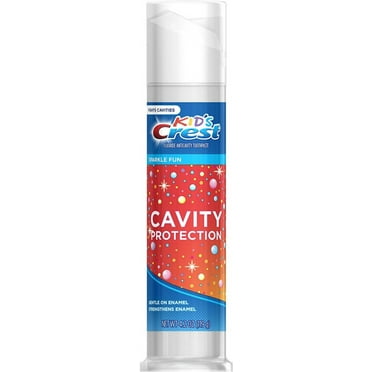 Crest Kid's Cavity Protection Sparkle Fun Flavor Toothpaste 4.2 oz (Pack of 4)
