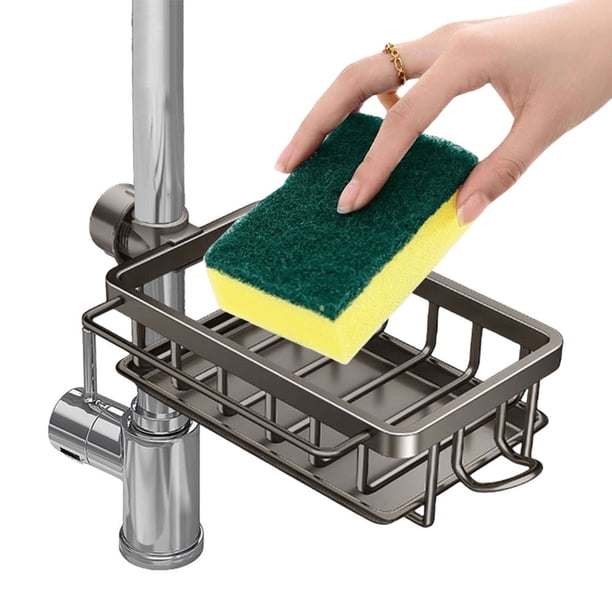 Organizador Multifunción Estante Fregadero Grifo Desmontable Reutilizable
