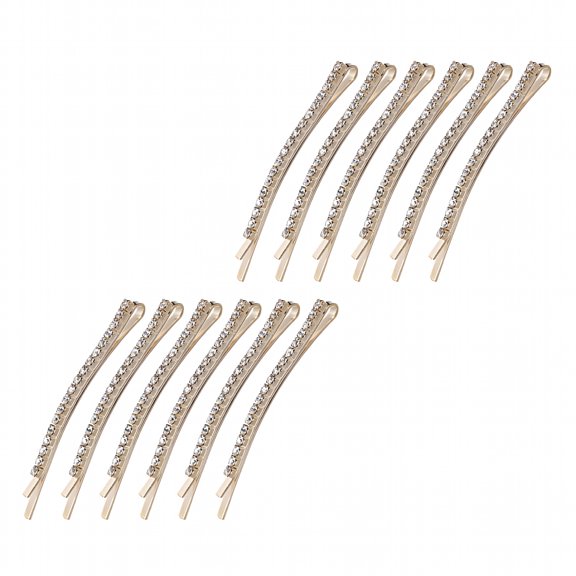 VANIDO 12 Pcs Jumbo Barrettes Bobby Pins for Women Hair Clips
