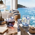 thumbnail image 5 of JWZZYD Artisanal Blue Ringed Octopus Glassware, Octopuses Stemless Wine Glasses, Handcrafted Marine Animal Bar Glass, Clear Decorative Drinkware for Home Bar Kitchen, Ocean Lovers(Jellyfish-A), 5 of 7
