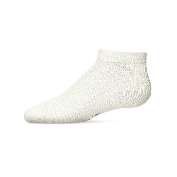 MeMoi Mesh Cotton Blend Anklet Sock - Girls - Female, 6, Latte