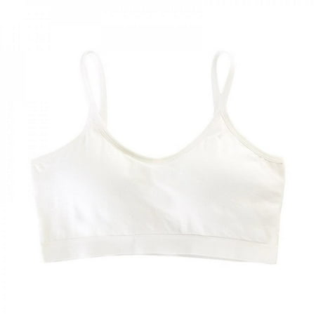 

Pure Cotton Non-Steel Ring Underwear Integrated Five-Finger Chest Pad Camisole Sports Bra Tube Top Short Vest Drop Ship