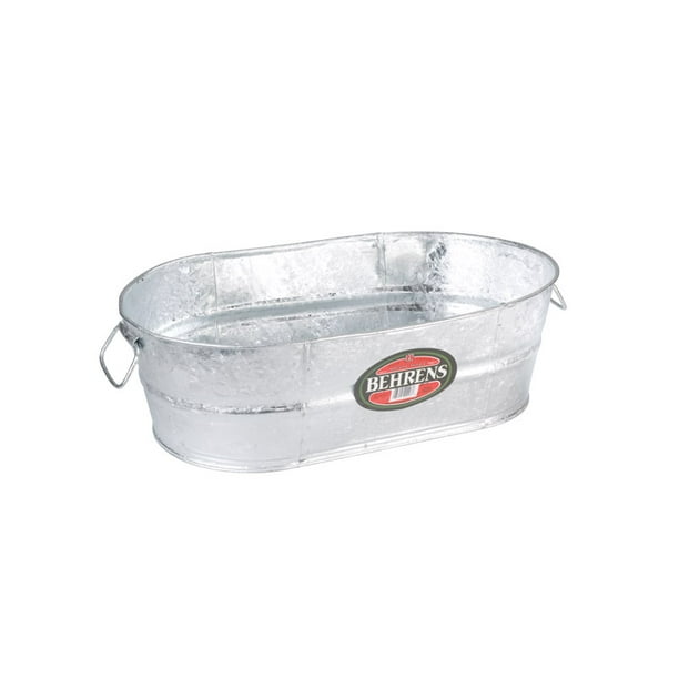 Behrens 10.5 gal. Steel Tub Oval