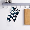 thumbnail image 6 of dajkiuy 1 Pair Heat Resistant Oven Mitts Insulated Baking Gloves for Kitchen and Microwave Cute Safe and Comfortable for Cooking and Baking (Blue), 6 of 6