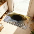 thumbnail image 4 of 3D Optical Hole Rug Novelty Funny Carpet for Home and Interactive Pet Play, 4 of 4
