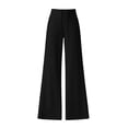 thumbnail image 6 of Sevevn Women's Drawstring High Waist Wide Leg Casual Lounge Pants with Side Pockets, 6 of 6