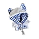 thumbnail image 3 of Sudadera con capucha Hugo para muñeca de peluche Moda desmontable gris, 3 of 10