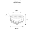 thumbnail image 3 of CWI Lighting 2 Light Flush Mount with Chrome finish, 3 of 3