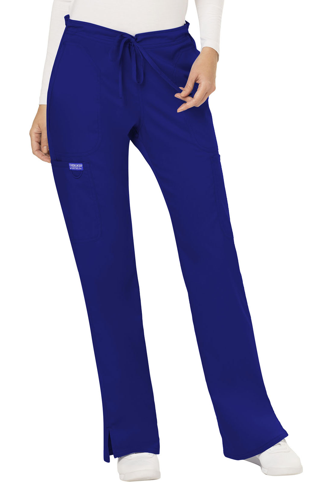 Workwear Revolution Women Medical Scrubs Pant Mid Rise Moderate Flare