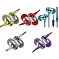 thumbnail image 2 of Auriculares intrauditivos con micrófono HD de 3,5 mm Auriculares con cableado de sonido estéreo 3D Auricular de control de respuesta gratuita Inevent PJ6709-01, 2 of 7