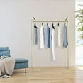 thumbnail image 4 of Clothes Rack, Gold Clothes Rack, Garment Display Rack 120x30x170cm, 4 of 7