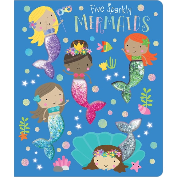 Pre-Owned Five Sparkly Mermaids, 9781789473674, 1789473675, Paperback,