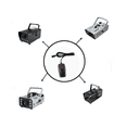 thumbnail image 2 of 2 Pcs Fog Machine Wire Remote Control Portable XLR for 400W 900W Smoke Machine, 2 of 7
