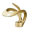 thumbnail image 1 of Colaxi Robinet de Lavabo de Salle de Bain à une Poignée Simple Polyvalent Mitigeur de Lavabo Cascade pour Hôtel Salle de Bain Buanderie VR Ferme Or, 1 of 8