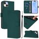 thumbnail image 1 of For iPhone 15 Plus Case Solid Color Wallet Leather Phone Cover with Strap - Nude, 1 of 5