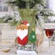 thumbnail image 5 of 4 × Envoltura para botellas de vino navideñas, bolsa para botellas de vino con cordón, bolsa de vino navideña para decorar botellas de vino, 5 of 5