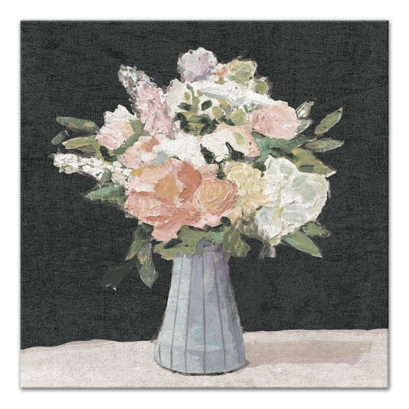 Creative Products Watercolor Vintage Florals 20x20 Canvas Wall Art