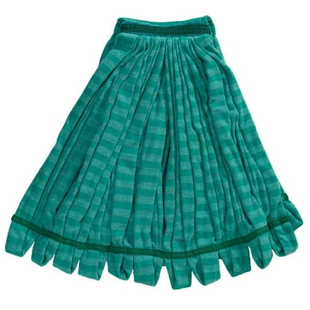 1 in. Medium Microfiber Tube Mop Head, Green