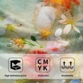 thumbnail image 3 of Summer Hand Towels Set - Floral Towel Coastal Sea Shells Guest Towels Blue Kitchen Towel Washcloth for Bathroom Hote Home, 3 of 14