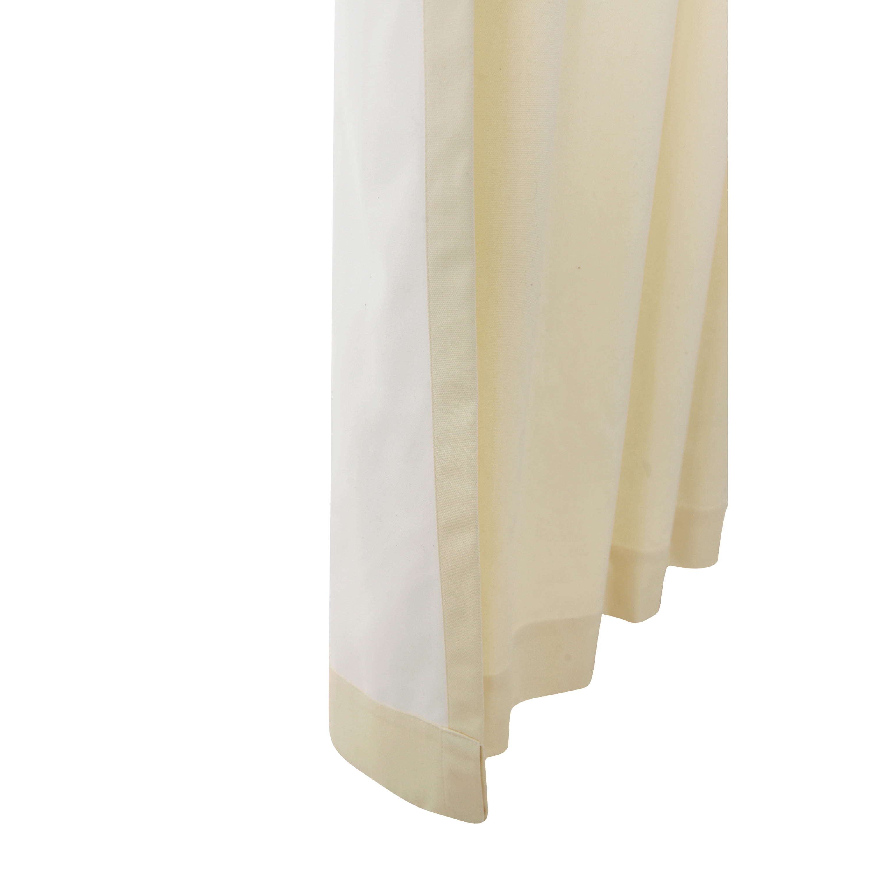 Winmate Insulated Cotton Tab Top Curtain Panel - Pair each 40" x 72" in Natural