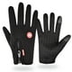 thumbnail image 4 of Guantes de ciclismo para hombre y mujer, para deportes al aire libre, antideslizantes, con pantalla táctil, cálidos, con cremallera, 4 of 6