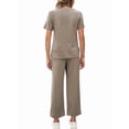 thumbnail image 2 of Conjunto Deportivo de Dos Piezas para Mujer, Informal, de Corta y Pantalón . Caqui L, 2 of 5