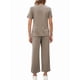 thumbnail image 2 of Conjunto Deportivo de Dos Piezas para Mujer, Informal, de Corta y Pantalón . Caqui S, 2 of 5