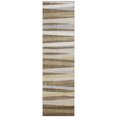 thumbnail image 2 of Addison Rugs Chantille Indoor/Outdoor Transitional Stripes Brown Washable Runner Rug, 2'3" x 7'6", 2 of 6