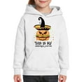 thumbnail image 3 of Awkward Styles Boys Halloween Hoodies for Kids for Girls Hamburger Hooded Youth Sweatshirt, 3 of 5