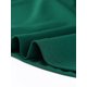 thumbnail image 4 of Top Peplum Allegra K elegante con cinturón manga 3/4 cuello redondo verde XS, 4 of 5