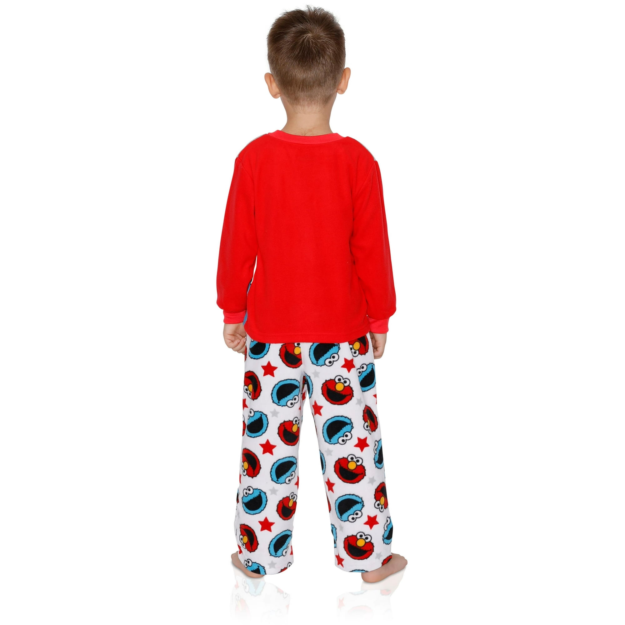 Elmo fleece pajamas hotsell