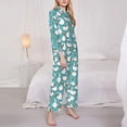thumbnail image 2 of Bingfone Womens Pajama Sets Cartoon Funny Goose Print,Long Sleeve Loungewear Pajamas Set-X-Large, 2 of 8