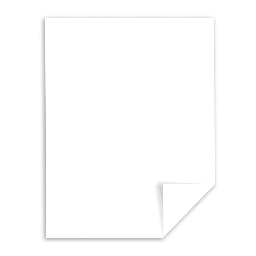 90 lb White 8.5 x 11 Inch 40311 250 Sheets Neenah Exact Index Card Stock 
