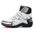 thumbnail image 2 of Motorcycle Boots Racing Hiking Outdoor Work Mid Ankle Shoes for Men, 2 of 12