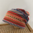 thumbnail image 3 of Eoperou Skullies Beanie Unisex Knitting Printing Vintage Baggy Warm Neck Protection Stretch Men Women Winter Cap for Outdoor, 3 of 8