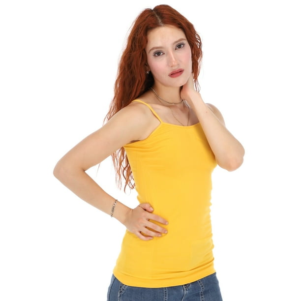 BLUSA TOP DE TIRANTES PARA MUJER BASICO COMODA STRETCH Bodega