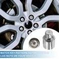 thumbnail image 2 of Wheel Lock Lugnut Type H Anti-theft Screw Nut Removal Key Socket for Land Rover Range Rover Evoque Freelander, 2 of 7