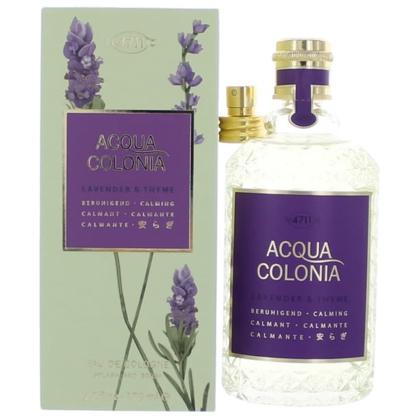 Acqua Colonia Lavander Thyme By 4711 5 7oz Eau De Cologne Splash Spray Unisex Walmart Com
