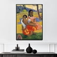 thumbnail image 1 of When Will You Marry - 1892 | Paul Gauguin | Premium Fine Art Print | 19th Century French | Symbolism, Post-Impressionism | Portrait | Architecture, 1 of 7