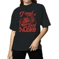 thumbnail image 2 of Officially Licensed Diet Coke Need a Diet Coke Vintage Women's T-shirt, 2 of 3