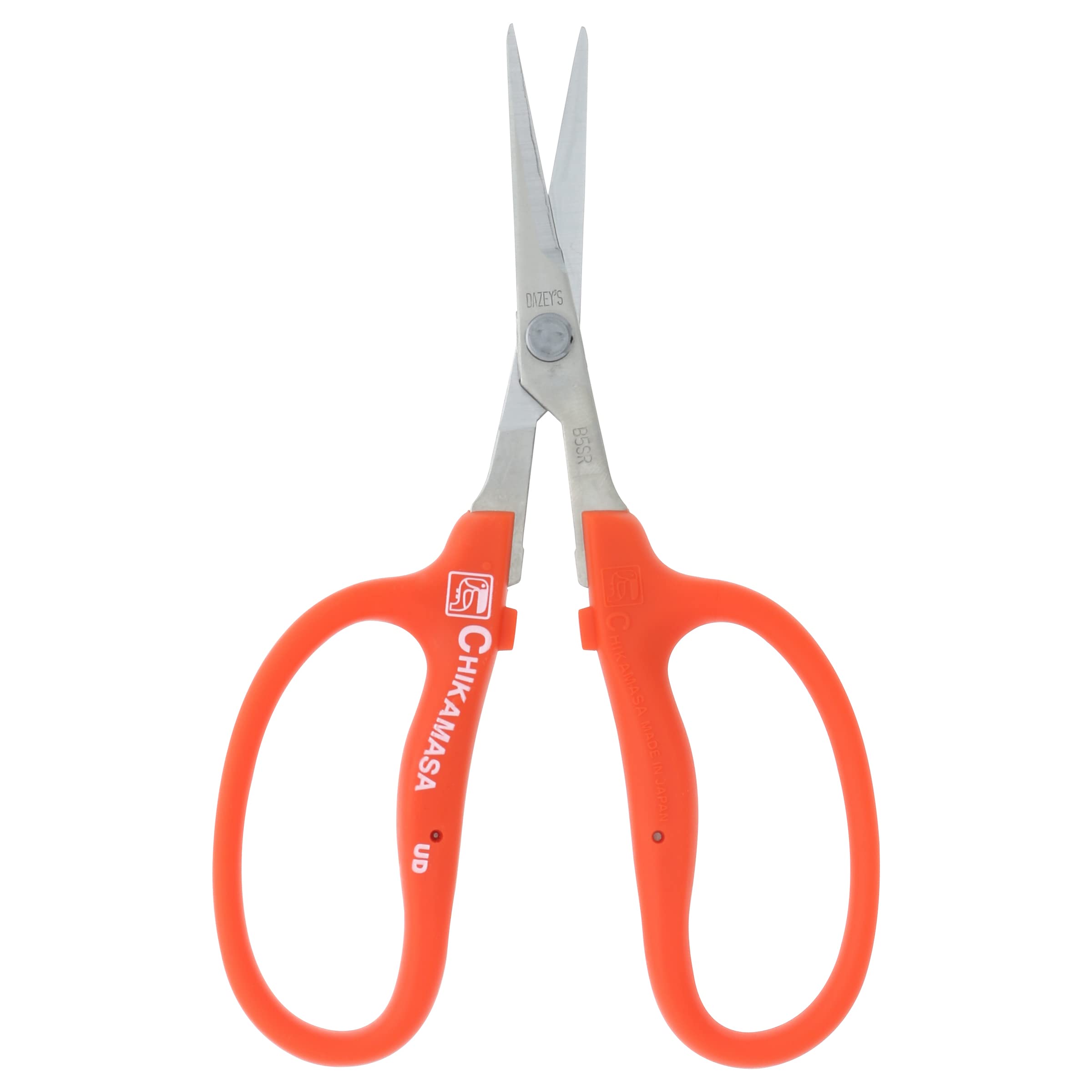 Chikamasa Curved Scissors, Orange