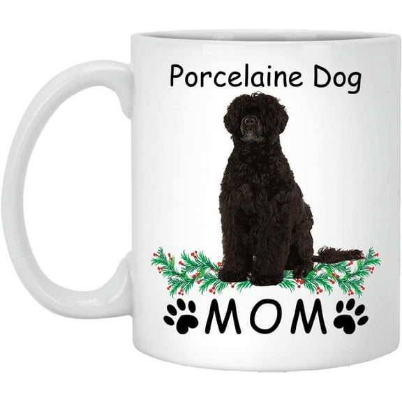Funny Saying Porcelaine Dog Chocolate Gifts For Mom Christmas 2022 Gifts White Coffee Mug White 11oz