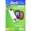 ReliOn Prime Blood Glucose Test Strips (50)