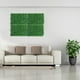 thumbnail image 3 of Decoración de pared de césped artificial de plástico, paneles de fondo de césped artificial, paneles de pared de plantas artificiales para exteriores, 3 of 7