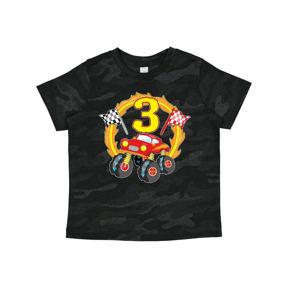 Inktastic Monster Truck 3rd Birthday Boys or Girls Toddler T-Shirt